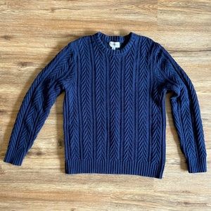 Goodfellow & Co. Cable Knit Sweater, Men’s Medium, GUC